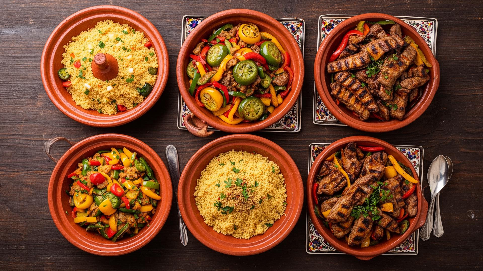 Plats marocains préparés